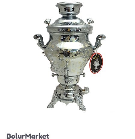 سماور طوفان 6 لیتری مدل مهدیس قلم زنی