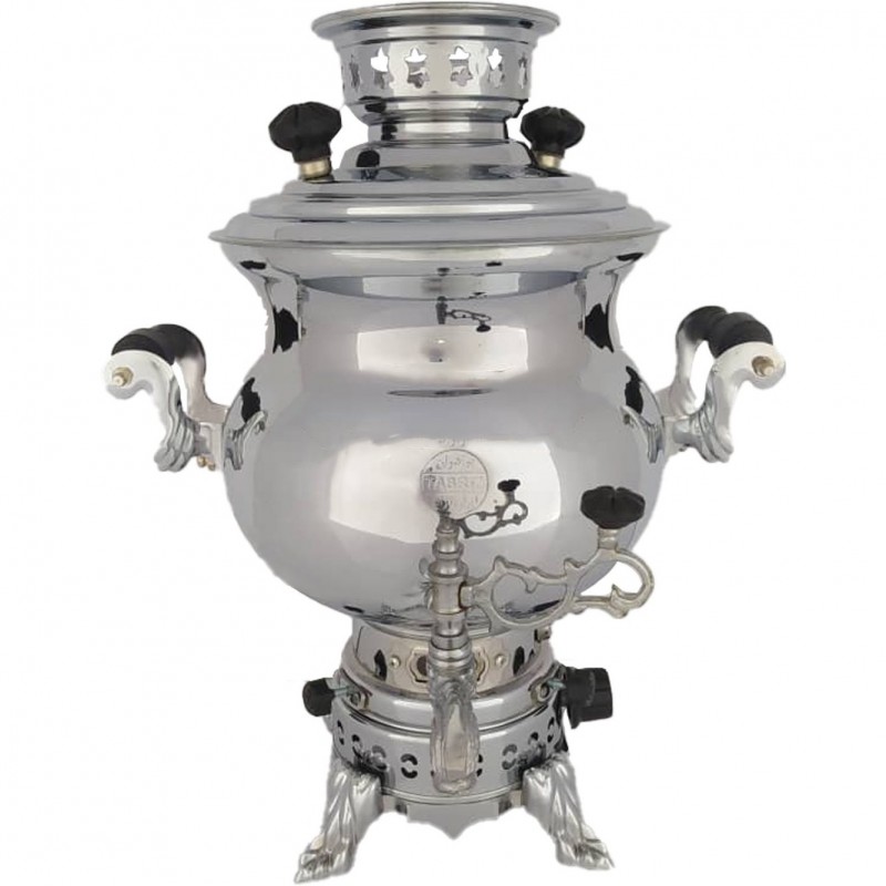 سماور گازی ایران نژاد مدل ساده گنجایش 6 لیتر