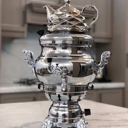 سماور بدون کوره آتنا مدل عدس