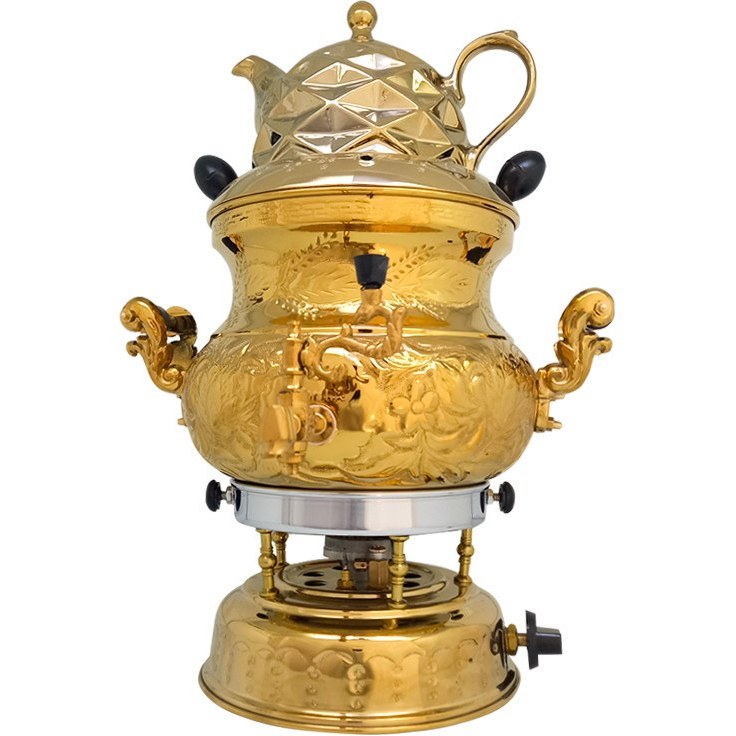 سماور گازی خورشید مدل norsha3 گنجایش 6 لیتر