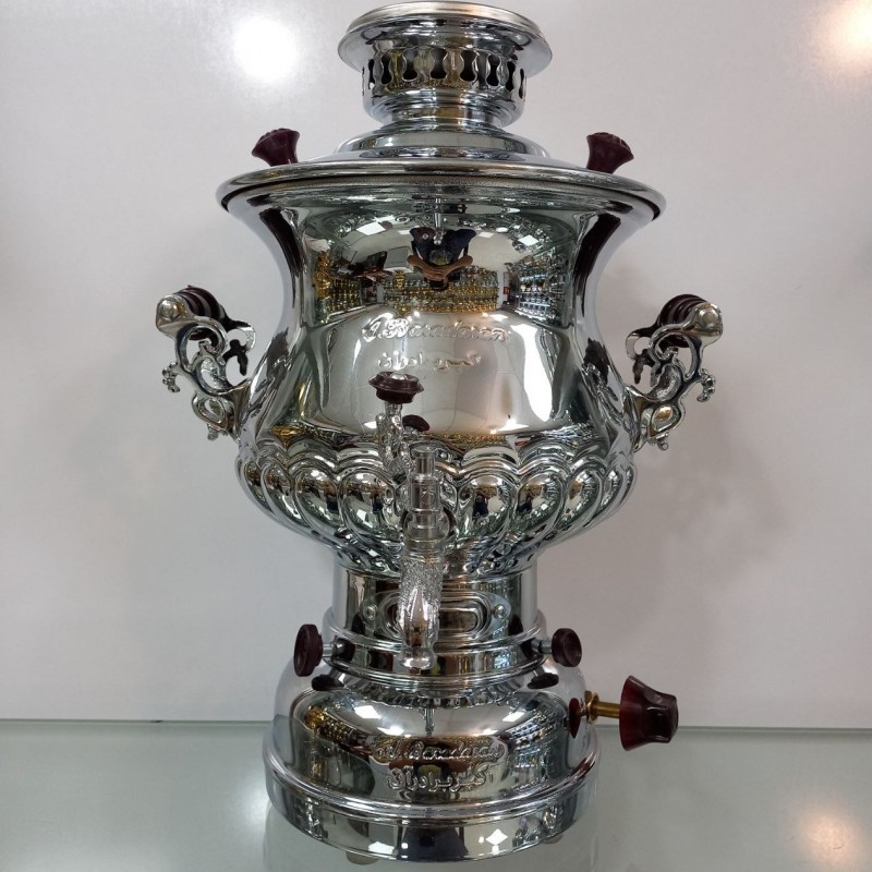 سماور گازی اکبر برادران مدل ۲۰۰۱ متوسط 6 لیتری با ترموکوپل