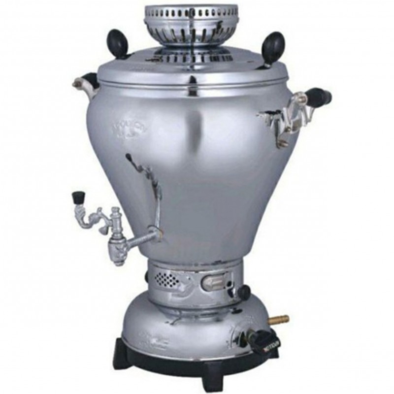 سماور گازی آپولون مدل صدفی 8 لیتری