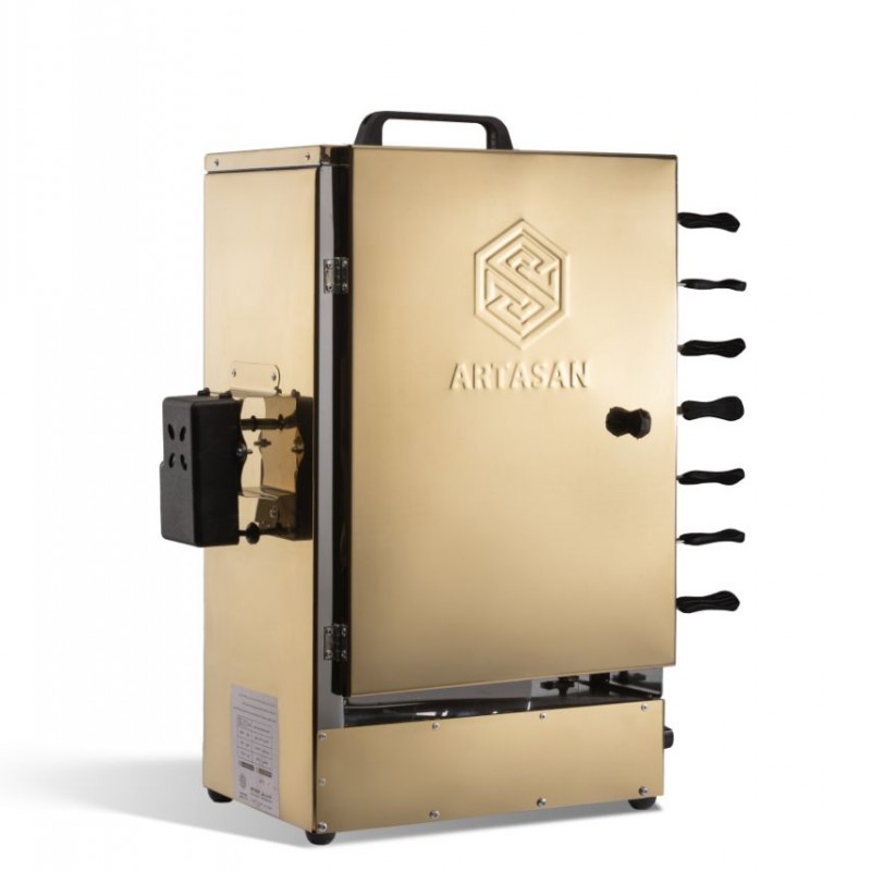 کباب پز ایستاده برقی بدون دود آرتاسان تمام استیل 14 سیخ (ارسال رایگان)