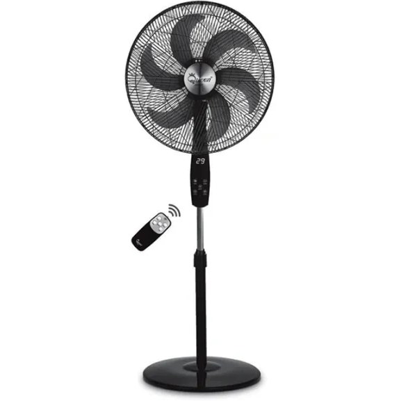 پنکه ایستاده کوئین هوم مدل QH-6750 با ریموت و ۶ پره