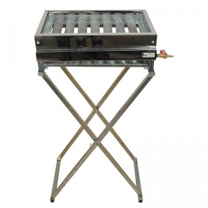 کباب پز مدل RS705 (چدن) 50 سانت+7شعله+پایه KP507