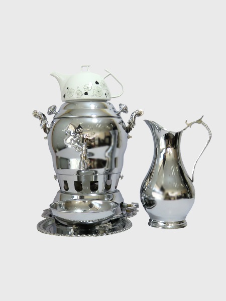 سرویس سماور گازی سه کاره شبنم افسون 6 لیتری