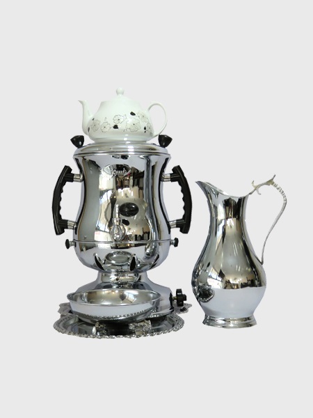 سرویس سماور گازی سه کاره رز افسون 6 لیتری