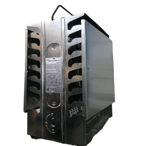 کباب پز ایستاده بدون دود ضیافت مدل سهند همراه با سیخ گردان