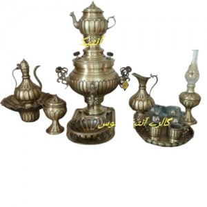 سماور برنجی 10 پارچه