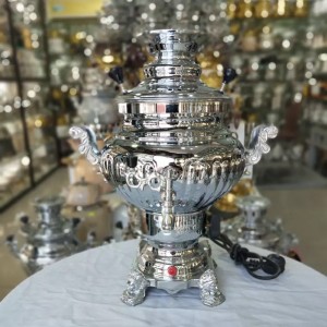 سماور برقی طوفان 6 لیتر مدل عدسی ترکدار