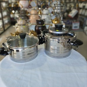زودپز استیل دوقلو کی اس تی (KST) مدل 6080 گنجایش 4 و 6 لیتر