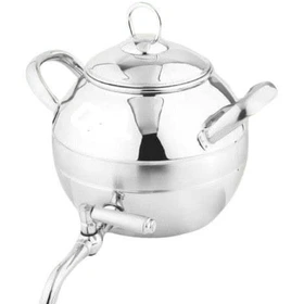 کتری استیل شیردار 4/5 لیتر  (NEZAZ) کد 3004