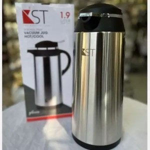 فلاسک شیشه دار استیل  1/9 لیتری کی اس تی( KST)