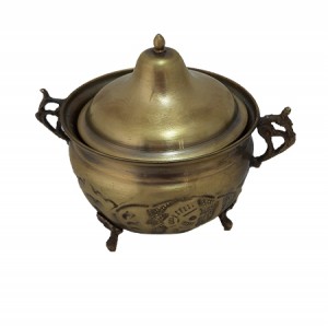 قندان برنجی آنتیک