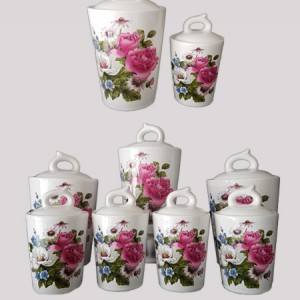 پاسماوری ۷ پارچه گل دار رزیتا