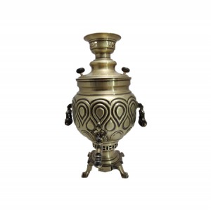 سماورذغالی انتیک مدل اشکی ۱۲لیتر