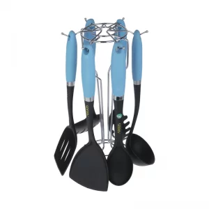 سرویس  کفگیر و ملاقه رنگی عروس تفلون