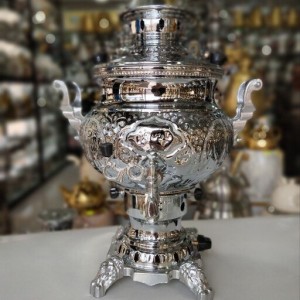 سماور گازی پارس خزر مدل هخامنشی گنجایش 6لیتر