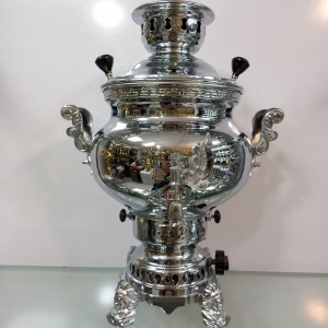 سماور گازی طغیان مدل خمره ای ساده ۶لیتر