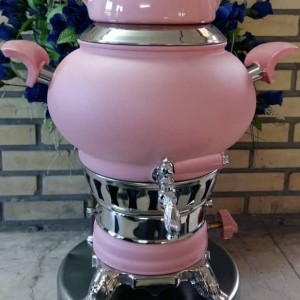 سماور 3 حالته صورتی