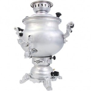 سماور گازی زمردیان مدل Rosi ظرفیت 6 لیتر