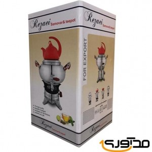 سماور گازی رضایی کد L-906 ظرفیت 5 لیتر