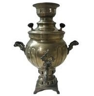 سماور ذغالی آنتیک ظرفیت 3 لیتری