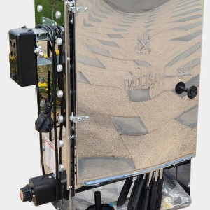 کباب پز دادلیسان 14 سیخ مدل تمام استیل + 28 عدد سیخ