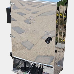 کباب پز دادلیسان 14 سیخ مدل تمام استیل + 28 عدد سیخ (ارسال فردا)