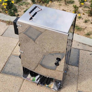 کباب پز دادلیسان 14 سیخ مدل تمام استیل + 28 عدد سیخ (ارسال فردا)