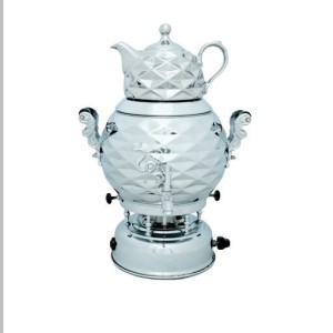 سماور طوفان 8 لیتری مدل تخم مرغی