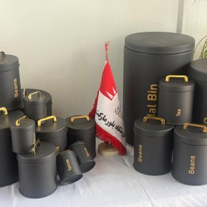 سرویس 15 پارچه آشپزخانه درب فلزی (KST) کد 6015