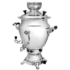 سماور گازسوز عالی نسب مدل Ganjineh (گنجینه) ظرفیت ۶ لیتر