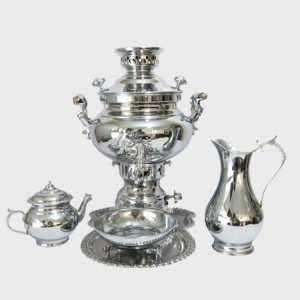 سرویس سماور گازی مهسا کُپ افسون 6 لیتری