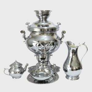 سرویس سماور گازی گل افسون 10 لیتر