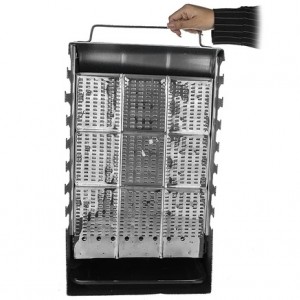 کباب پز ایستاده بدون دود ضیافت مدل شعله 2