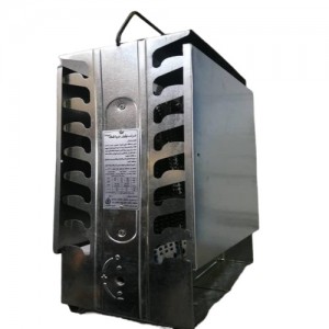 کباب پز ایستاده بدون دود ضیافت مدل سهند همراه با سیخ گردان