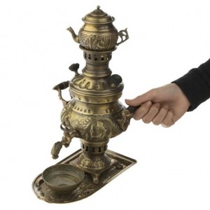 ست سماور دکوری مهرگان مدل 7890