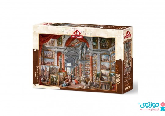 پازل 2000 تکه گالری نقاشی روم 5479