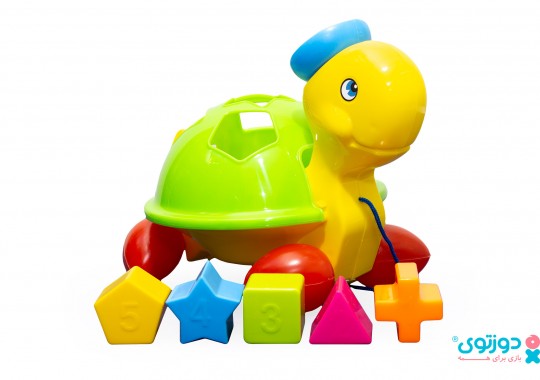 اسباب بازی لاک پشت جایگذاری اشکال