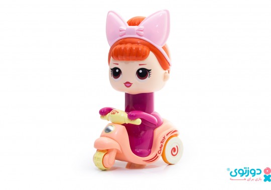 اسباب بازی کوکی دختر موتور سوار LOL 1