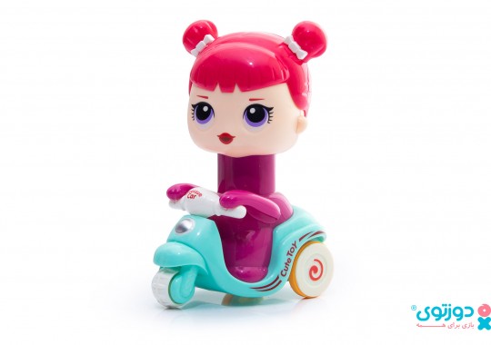اسباب بازی کوکی دختر موتور سوار LOL 3