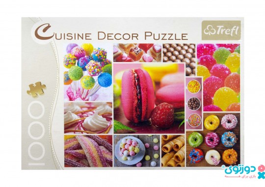 پازل ترفل ۱۰۰۰ تکه طرح شیرینی و شکلات ۱۰۳۵۷