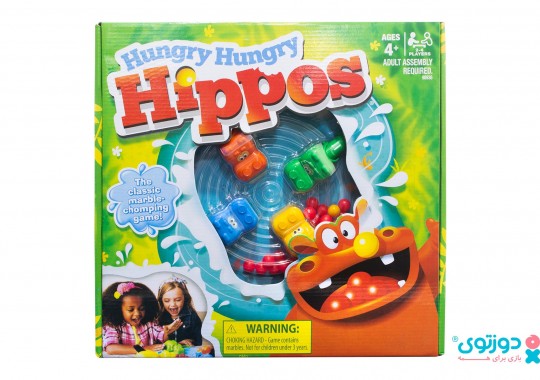 اسباب بازی اسب آبی گرسنه (Hungry Hippos)
