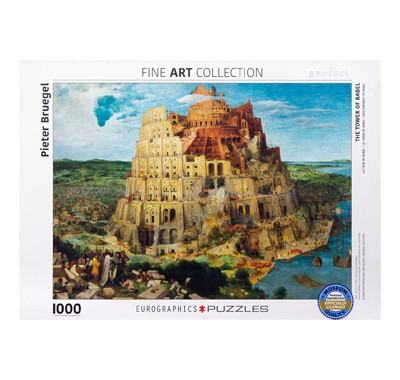 پازل 1000 تکه یوروگرافیک طرح قلعه بابل آیتم ۰۸۳۷