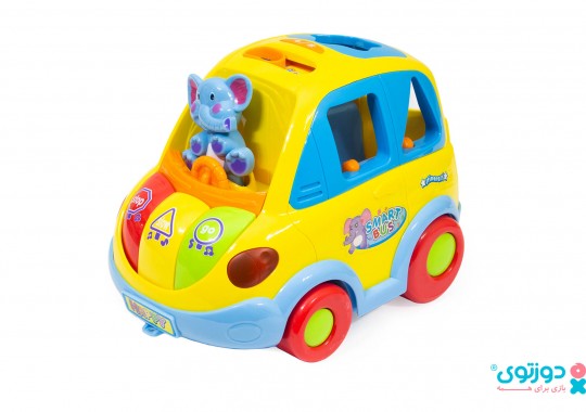 اسباب بازی نوزاد ماشین موزیکال جایگذاری اشکال هولا 896