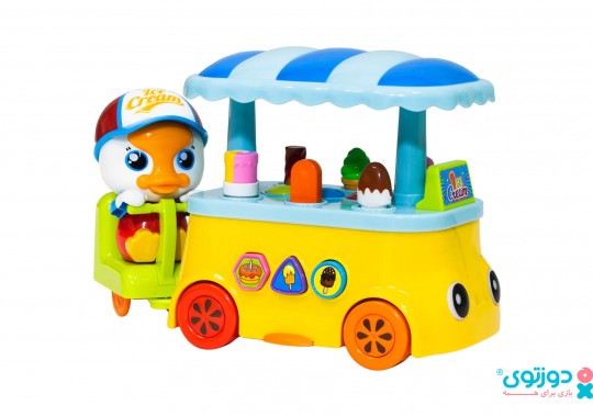 اسباب بازی نوزاد چرخ بستنی هالی تویز 6101