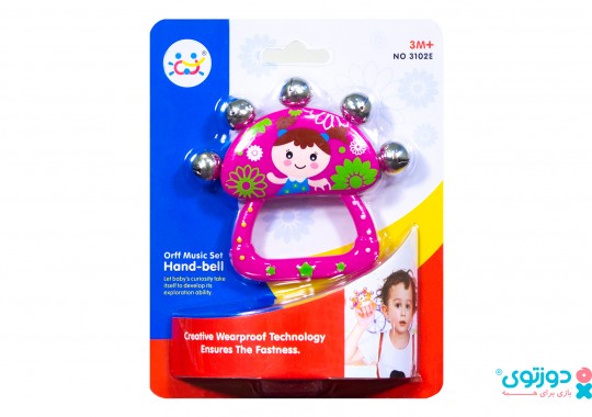 اسباب بازی نوزاد جغجغه هالی تویز 3102
