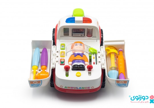 اسباب بازی آمبولانس هولی تویز 836