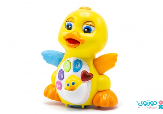 اسباب بازی نوزاد موزیکال اردک هولی تویز 808